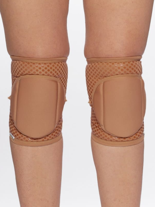 Grippy knee pads Nude Caramel – QUEEN